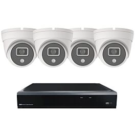Dome Mini-Kamerasystem Weiß SMART 4