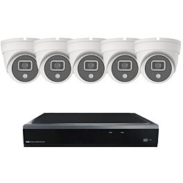 Dome Mini-Kamerasystem Weiß SMART 5