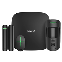 Ajax Hub 2 Alarmsystem mit PIR-Kamera Schwarz SMART
