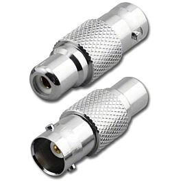 BNC-Buchse - Tulpe / Cinch-Buchse (Stecker)