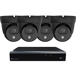 Dome-Kamerasystem Schwarz SMART 4
