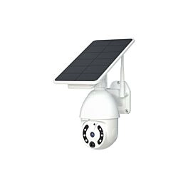 4G PTZ-Kamera mit Solarpanel Schwarz EASY