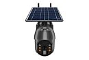 4G PTZ-Kamera mit Solarpanel Schwarz EASY