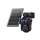 4G PTZ Alarmkamera mit Solarpanel Schwarz PLUS